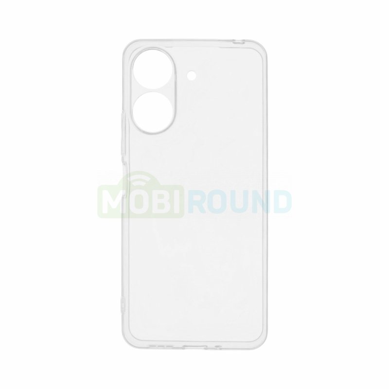 Силиконовый чехол Ultra Slim для Xiaomi Redmi 13C 4G, прозрачный