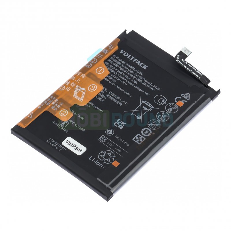 Аккумулятор VoltPack для Huawei Nova Y90 4G / Nova 11i (MAO-LX9) 4G / Nova 12i 4G и др. (HB496493EGW) 5000 мАч
