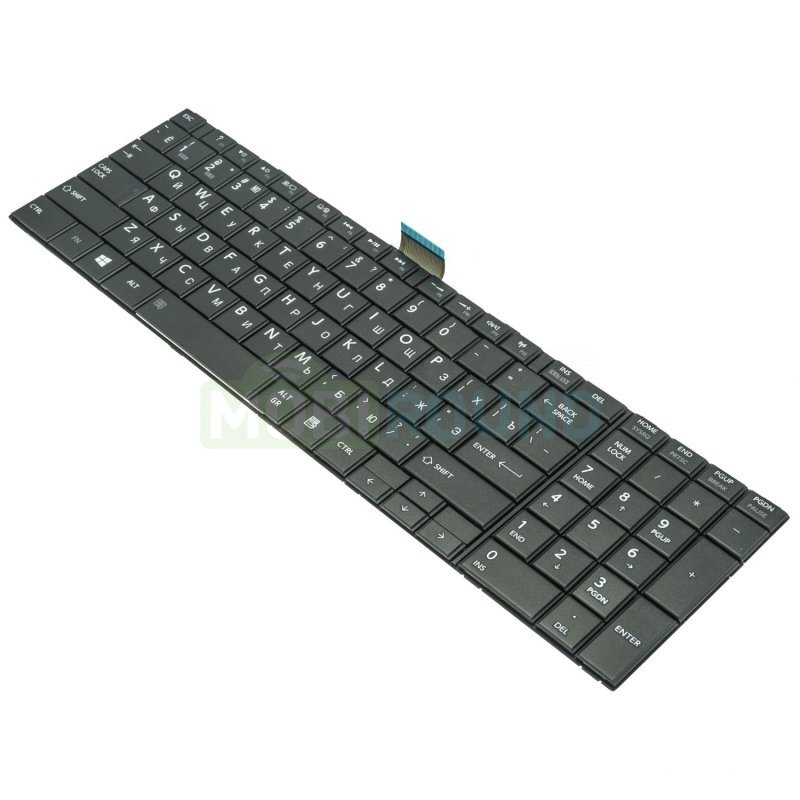 Клавиатура для ноутбука Toshiba Satellite L850 / Satellite L855 / Satellite L870 и др., черный