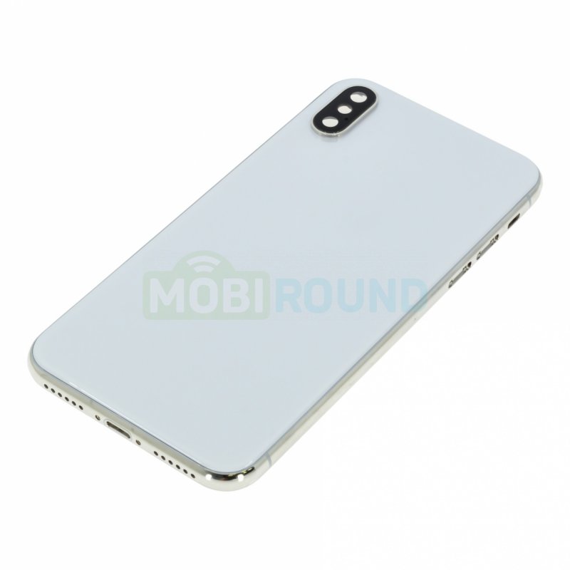 Корпус для Apple iPhone X, серебро, AA