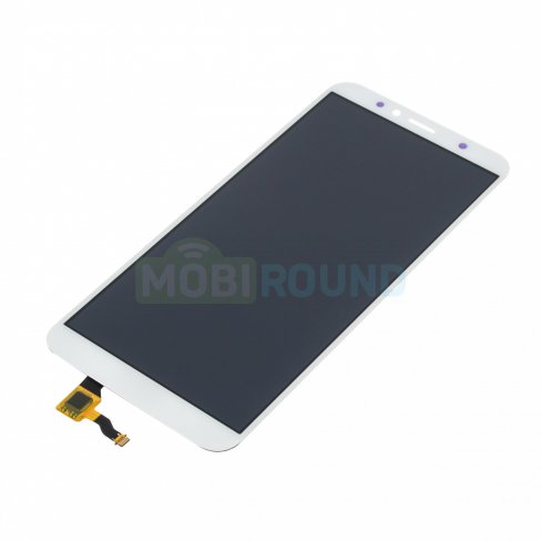 Дисплей для Huawei Honor 7A Pro (AUM-L29) / Honor 7C (AUM-L41) / Y6 (2018) (ATU-L11) и др. (в сборе с тачскрином) (белый, аналог)