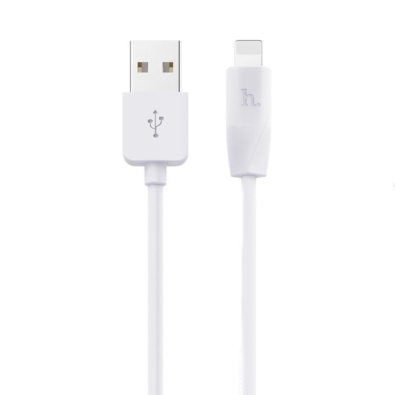 Дата-кабель Hoco X1 USB-Lightning (2.1 А) 2 м, белый