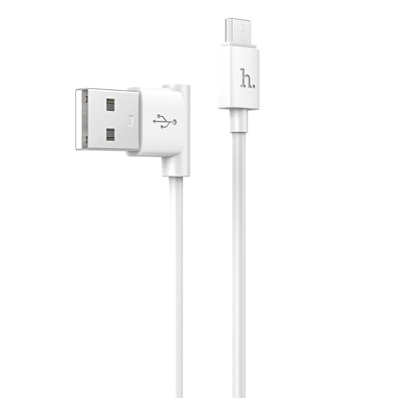 Дата-кабель Hoco UPM10 USB-MicroUSB, 1.2 м, белый
