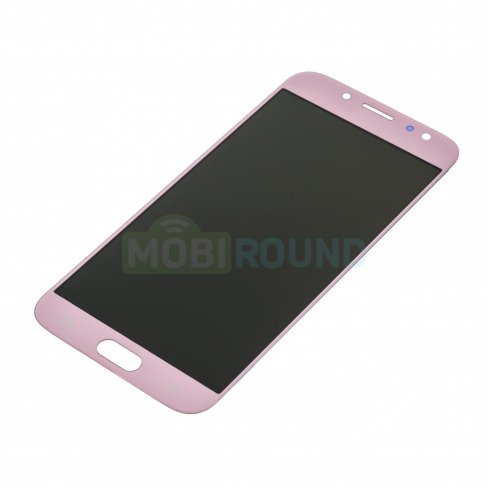 Дисплей для Samsung J730 Galaxy J7 (2017) (в сборе с тачскрином) (розовый, premium)