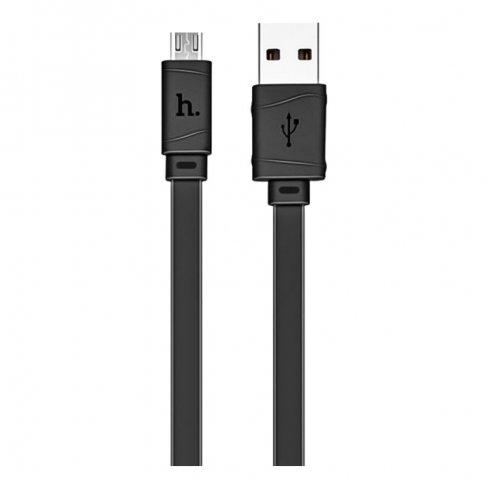 Дата-кабель Hoco X5 USB-MicroUSB, 1 м (черный)