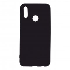 Силиконовый чехол Silicone Case для Huawei Honor 10 Lite 4G (HRY-LX1) / P Smart (2019) 4G (POT-LX1) (черный)