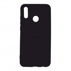 Силиконовый чехол Silicone Case для Huawei Honor 10 Lite 4G (HRY-LX1) / P Smart (2019) 4G (POT-LX1) (черный)