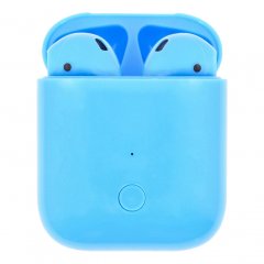 Наушники беспроводные TWS Mi 11 (с боксом для зарядки) (Bluetooth) (голубой)
