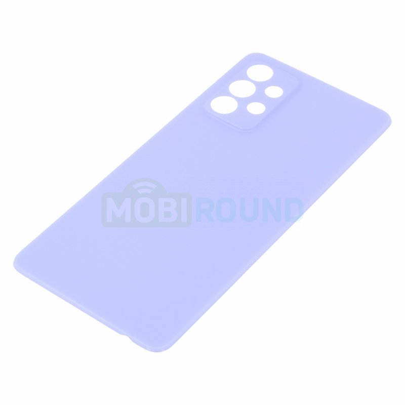 Задняя крышка для Samsung A525 Galaxy A52 / A526 Galaxy A52 5G / A528 Galaxy A52s, фиолетовый, AA