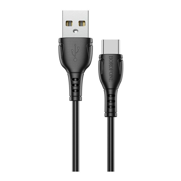 Дата-кабель Borofone BX51 USB-Type-C (3 А) 1 м, черный
