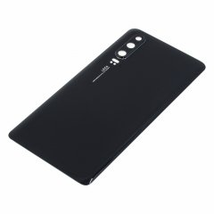 Задняя крышка для Huawei P30 4G (ELE-L29) (черный, аналог AAA)