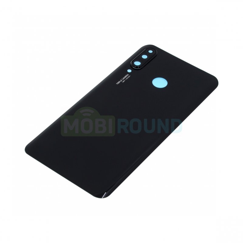 Задняя крышка для Huawei Honor 20S 4G (MAR-LX1H) Honor 20 Lite 4G (MAR-LX1H) P30 Lite 4G (MAR-LX1M/MAR-AL00) (48 MP) черный, AAA