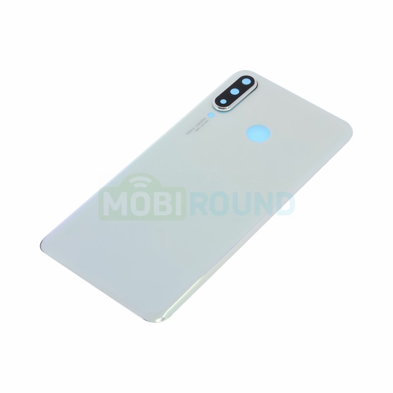 Задняя крышка для Huawei Honor 20S 4G (MAR-LX1H) Honor 20 Lite 4G (MAR-LX1H) P30 Lite 4G (MAR-LX1M/MAR-AL00) (48 MP) белый, AAA
