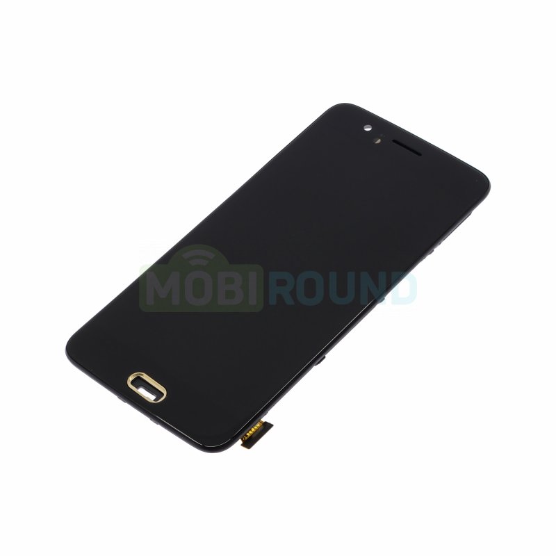 Дисплей для OnePlus 5 4G (в сборе с тачскрином) в рамке, черный, TFT