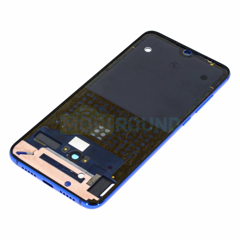 Рамка дисплея для Xiaomi Mi 9 Lite (в сборе) синий