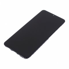 Дисплей для Samsung A125 Galaxy A12(в сборе с тачскрином) в рамке (черный, orig100)