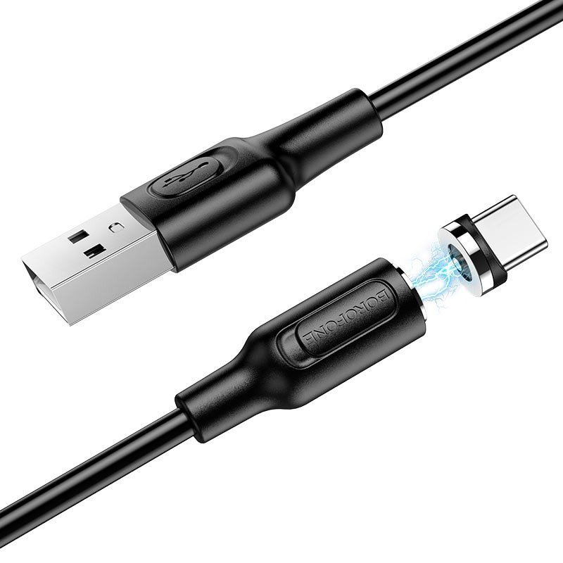 Кабель Borofone BX41 USB-Type-C, 1 м, черный