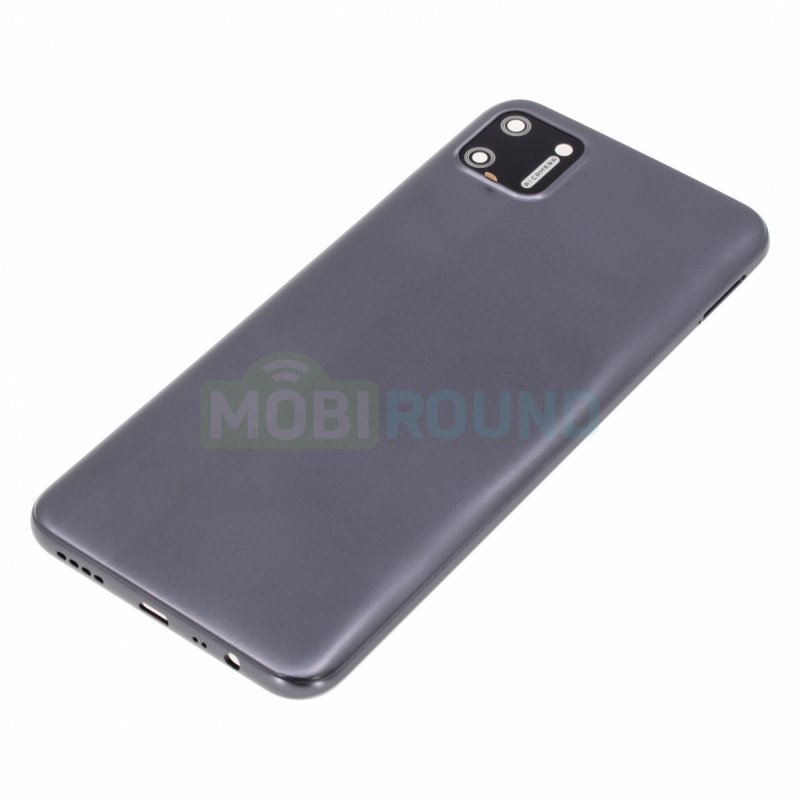 Задняя крышка для Realme C11 (2020) черный, AA