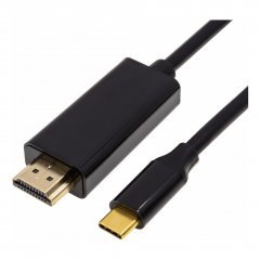 Кабель HDMI-Type-C (черный, Длина: 1.5 м)