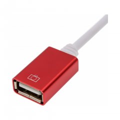 Кабель OTG Noname USB-Lightning, 0.15 м