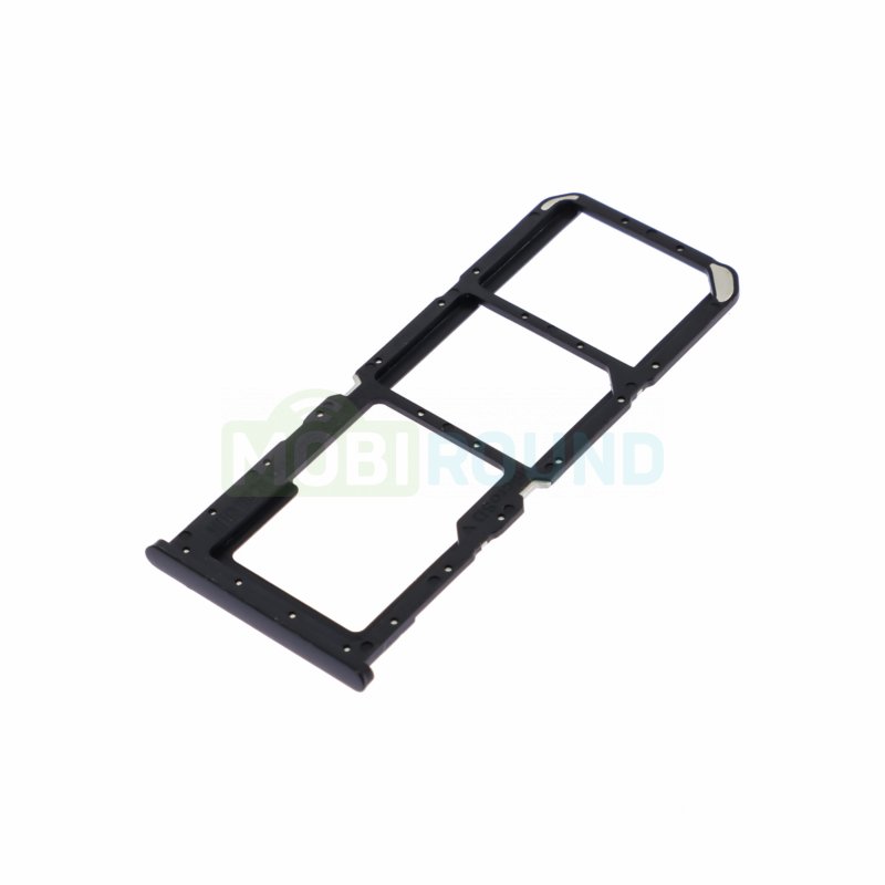 Держатель сим карты (SIM) для OPPO A54 4G / A16, черный