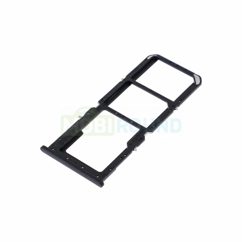 Держатель сим карты (SIM) для OPPO A53 4G, черный
