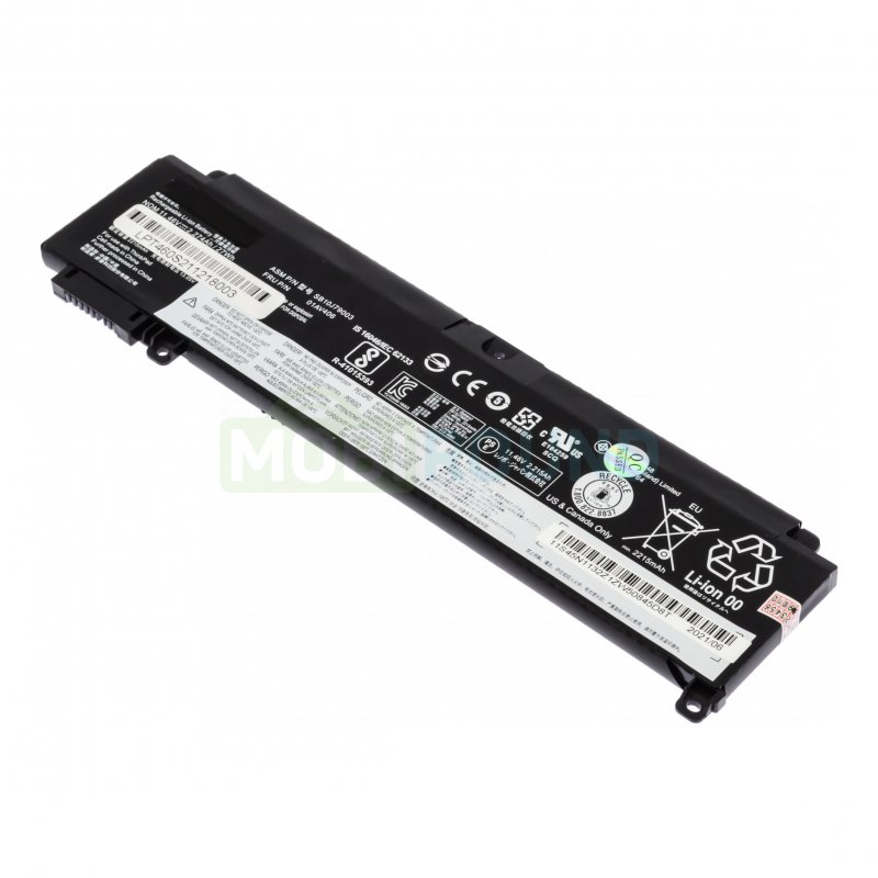 Аккумулятор для ноутбука Lenovo ThinkPad T460s / ThinkPad T470s (00HW022) 11.4 В, 2215 мАч