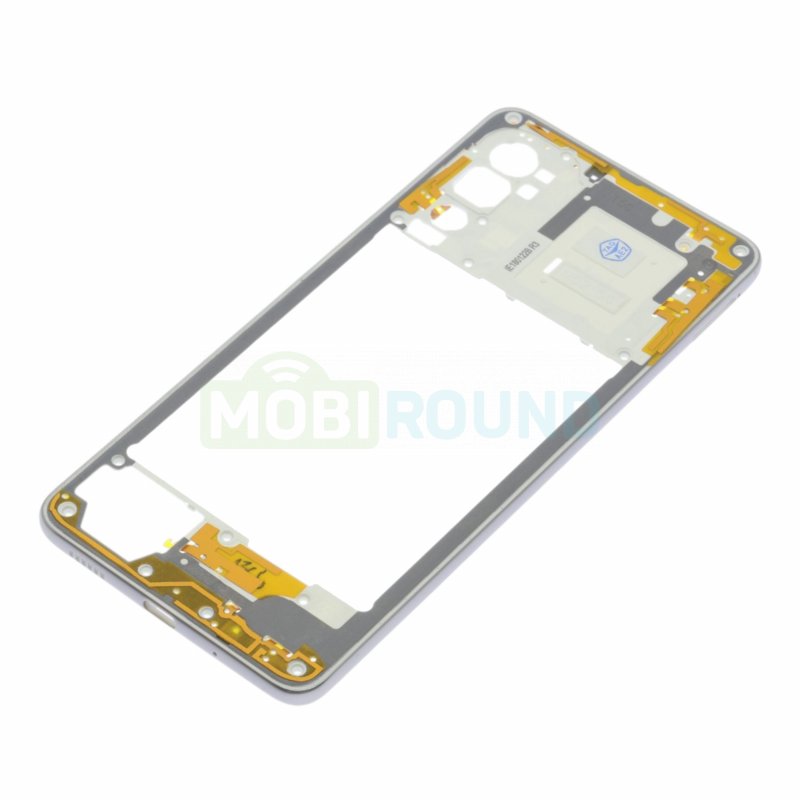 Средняя часть корпуса для Samsung M526 Galaxy M52 5G, белый