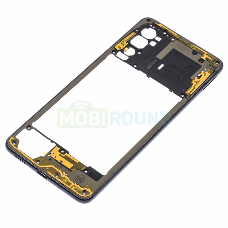 Средняя часть корпуса для Samsung M526 Galaxy M52 5G, черный