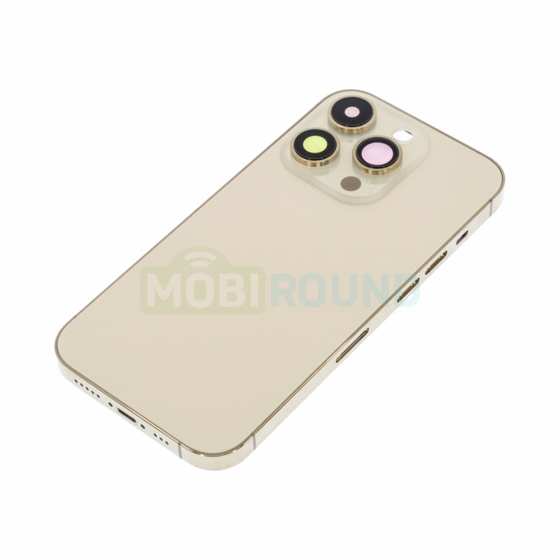 Корпус для Apple iPhone 14 Pro, золото, AA