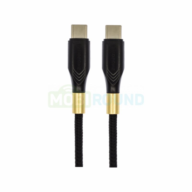 Дата-кабель Borofone BX92 Type-C-Type-C (60 Вт) 1 м, черный