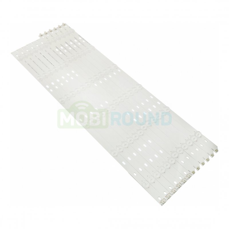 Светодиодная подсветка для телевизоров 55" SVJ550AB9-Rev01-Type-6LED (комплект 12 шт.)