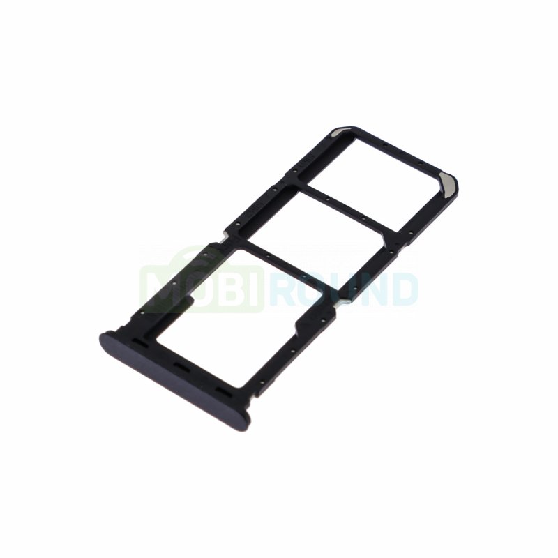 Держатель сим карты (SIM) для OPPO A38, черный