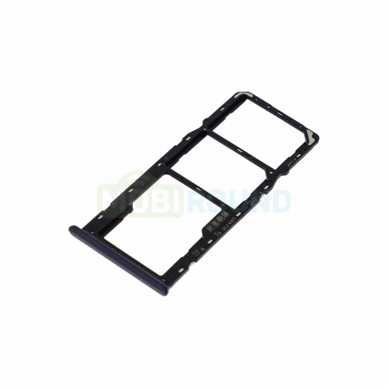 Держатель сим карты (SIM) для Realme C15, серый