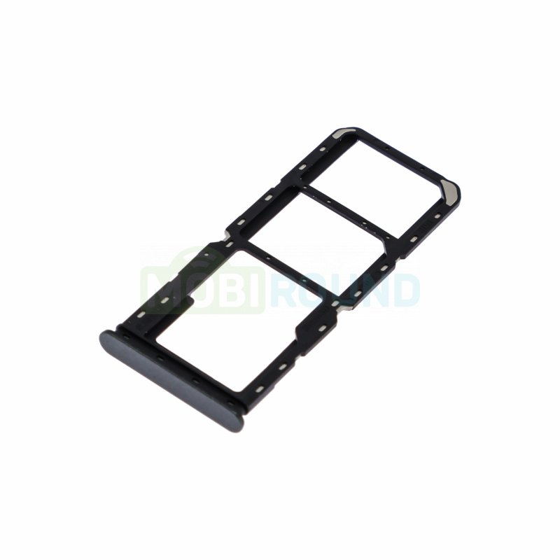 Держатель сим карты (SIM) для Realme C67 4G, черный