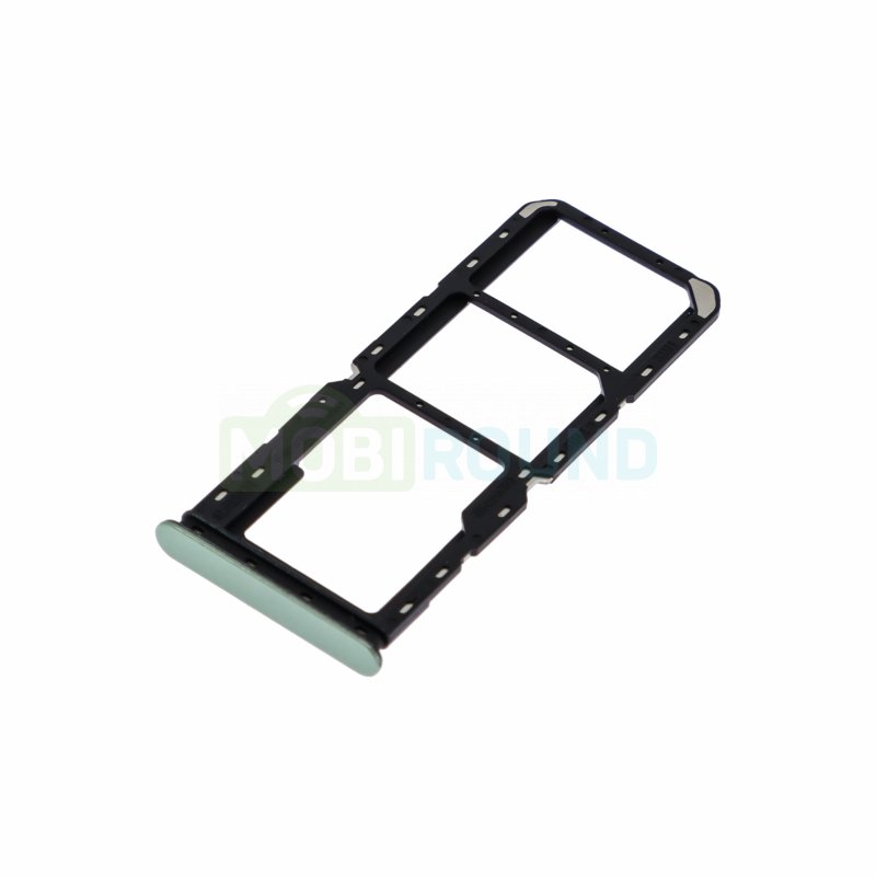 Держатель сим карты (SIM) для Realme C67 4G, зеленый