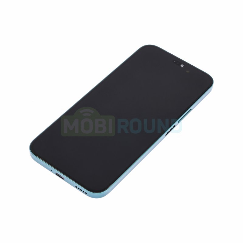 Дисплей для Honor X8b 4G / 200 Lite 4G (в сборе с тачскрином) в рамке, зеленый, 100%
