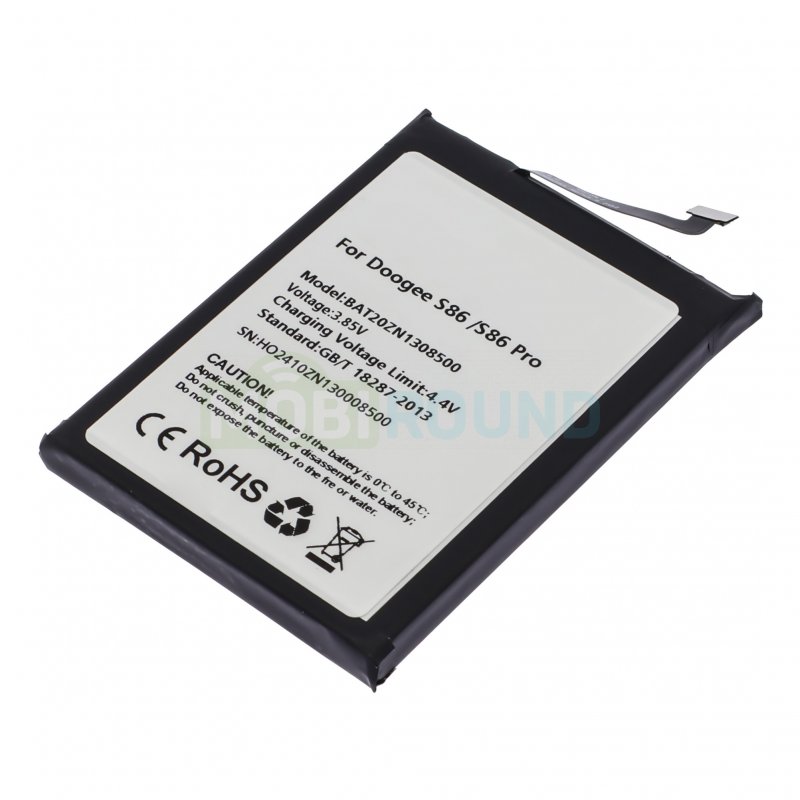 Аккумулятор для Doogee S86 Pro 4G (BAT20ZN308500)