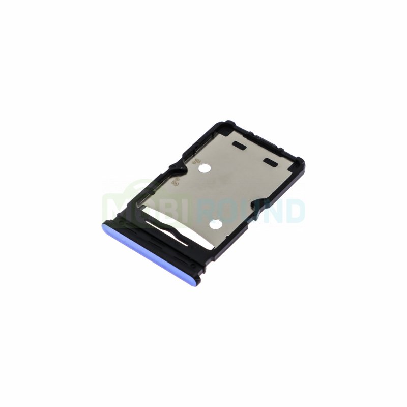 Держатель сим карты (SIM) для Tecno Camon 20 Pro 4G / Camon 20 4G, голубой