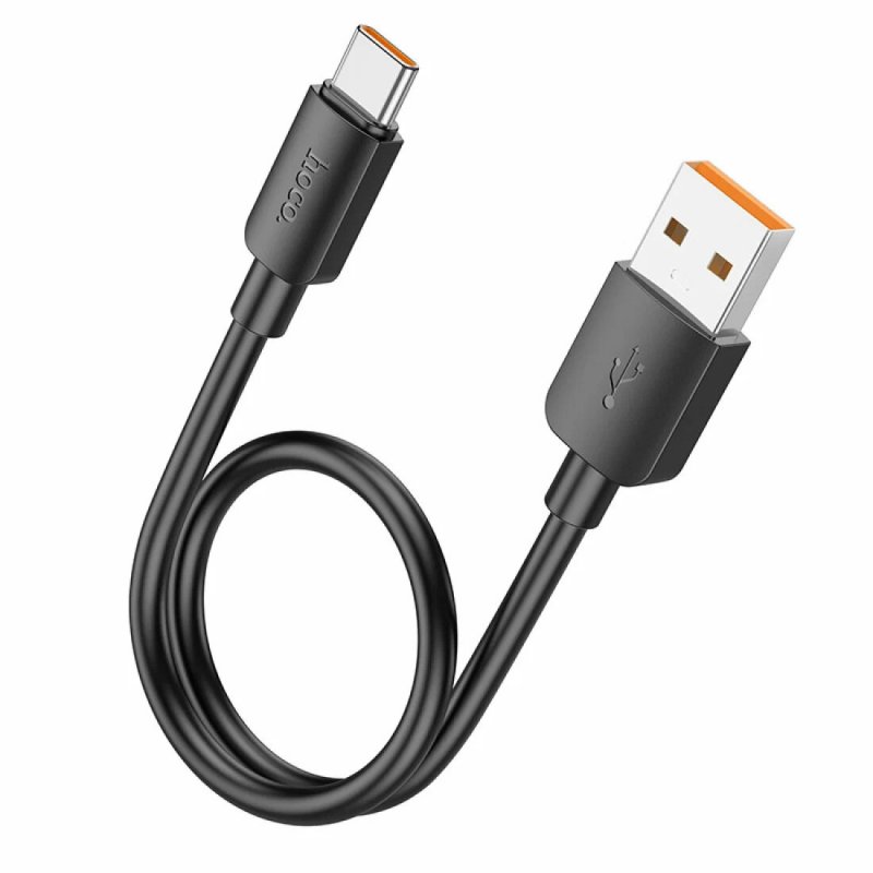 Дата-кабель Hoco X96 USB-Type-C (100 Вт) 0.25 м, черный