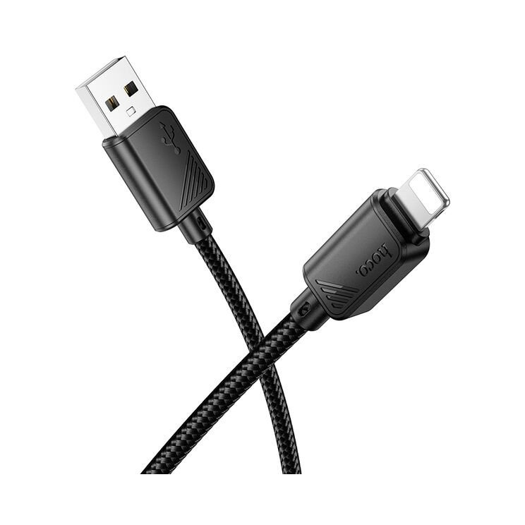 Дата-кабель Hoco X113 USB-Lightning, 1 м, черный