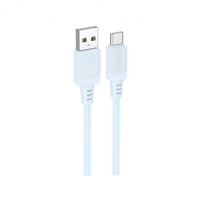 Дата-кабель Borofone BX115 USB-Type-C (3 А) 1 м, синий
