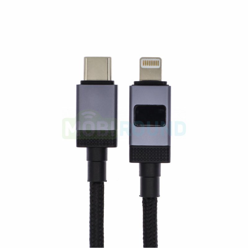 Дата-кабель Hoco X118 Lightning-Type-C, 1 м, черный