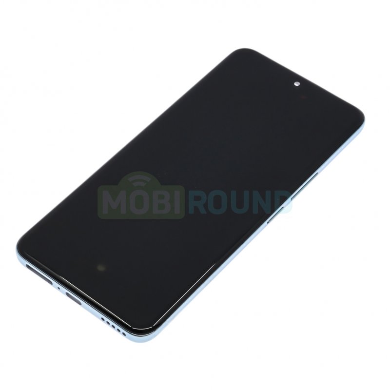 Дисплей для Honor 200 5G (в сборе с тачскрином) в рамке, зеленый, 100%