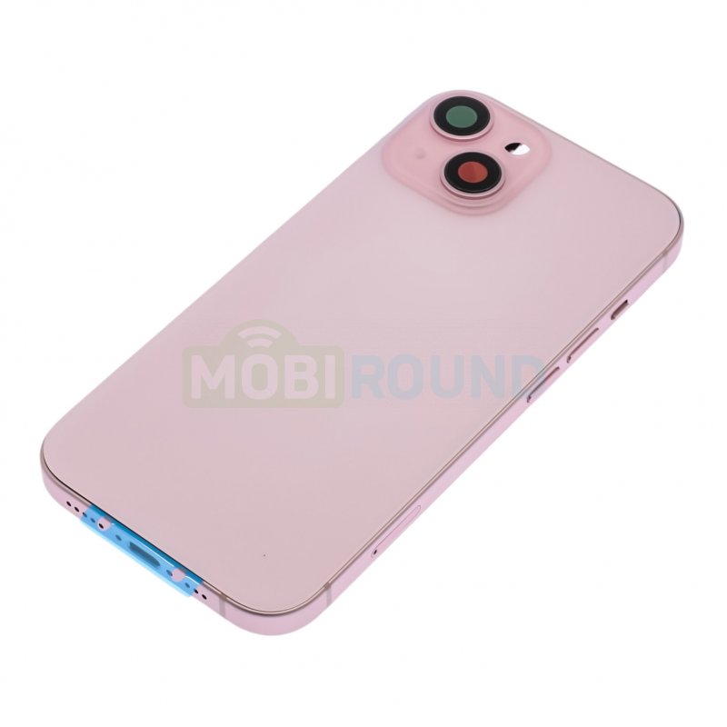 Корпус для Apple iPhone 15, розовый, AA