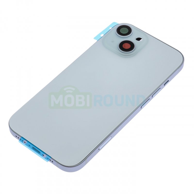 Корпус для Apple iPhone 15, голубой, AA