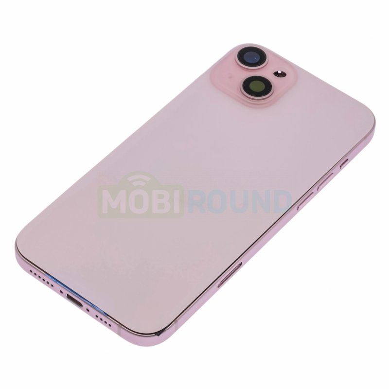 Корпус для Apple iPhone 15 Plus, розовый, AA