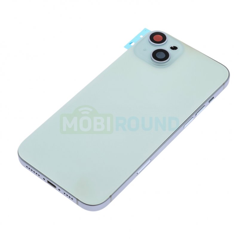 Корпус для Apple iPhone 15 Plus, голубой, AA
