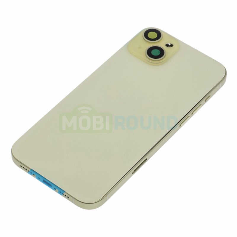 Корпус для Apple iPhone 15 Plus, желтый, AA