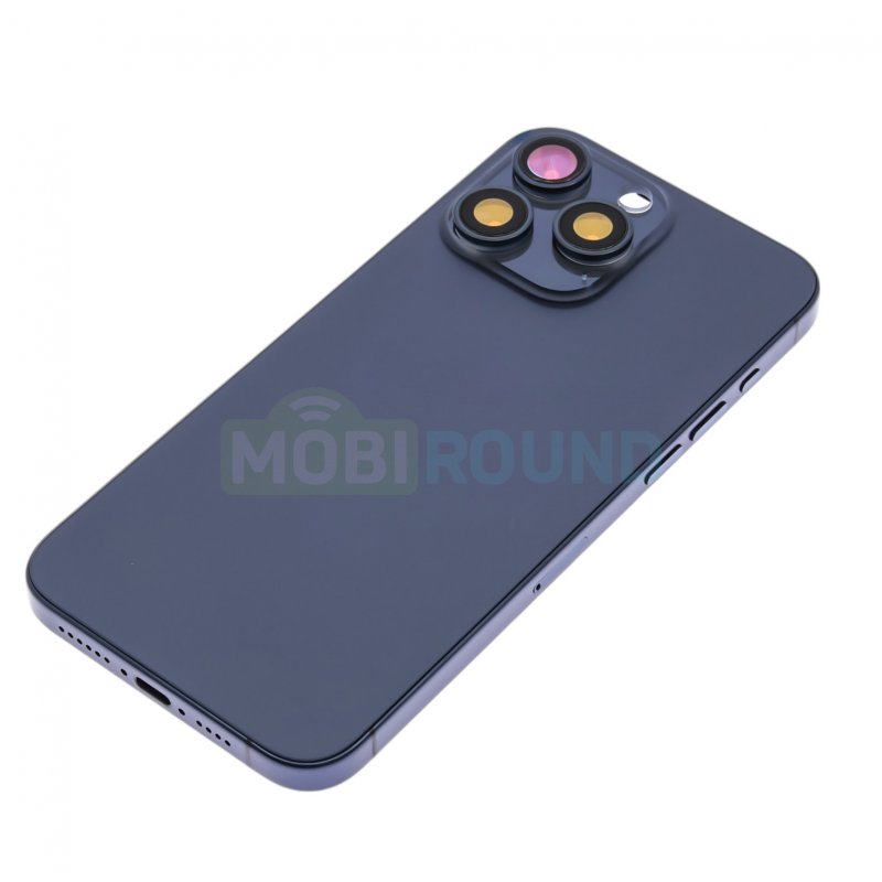Корпус для Apple iPhone 15 Pro Max, синий, AA